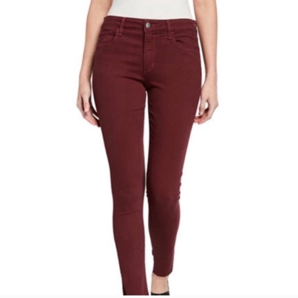 Joe's Jeans Skinny Ankle Jeans in Cranberry (NWT) - Picture 4 of 4